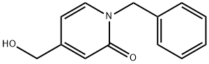 4-(Hydroxymethyl)-1-(phenylmethyl)-2(1H)-pyridinone Structure