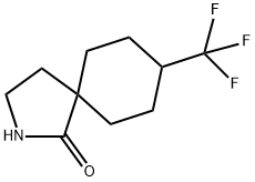 8-(trifluoromethyl)-2-azaspiro[4.5]decan-1-one Structure