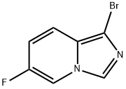 Imidazo[1,5-a]pyridine, 1-bromo-6-fluoro- Structure