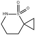4-硫杂-5-氮杂螺[2.5]辛烷4,4-二氧化物 结构式