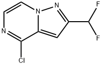 4-氯-2-(二氟甲基)吡唑[1,5-A]吡嗪, 2138262-83-4, 结构式