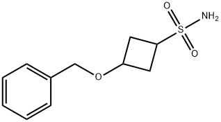 Cyclobutanesulfonamide, 3-(phenylmethoxy)- Struktur