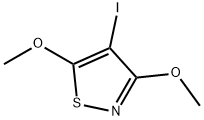 4-碘-3,5-二甲氧基异噻唑, 2138539-83-8, 结构式