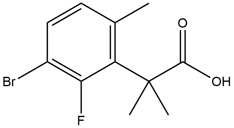 2138566-28-4 2-(3-bromo-2-fluoro-6-methylphenyl)-2-methylpro
panoic acid