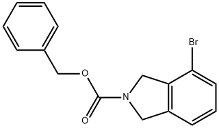 4-溴异吲哚-2-羧酸苄酯, 2142337-44-6, 结构式