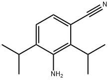 3-氨基-2,4-二异丙基苯甲腈,2142576-78-9,结构式