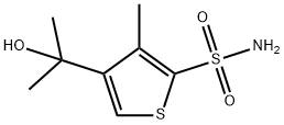 4-(2-羟基丙-2-基)-3-甲基噻吩-2-磺酰胺, 2143027-97-6, 结构式