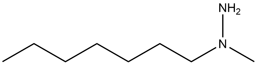 1-庚基-1-甲基肼,2147723-42-8,结构式