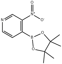 3-硝基-4-(4,4,5,5-四甲基-1,3,2-二氧硼烷-2-基)吡啶, 2148346-12-5, 结构式