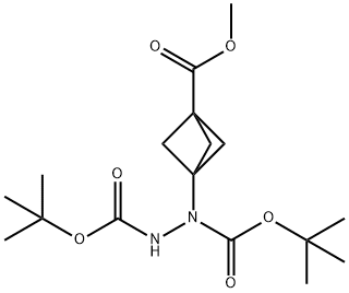 2149634-43-3 1-(3-(甲氧羰基)双环[1.1.1]戊-1-基)肼-1,2-二羧酸二叔丁酯