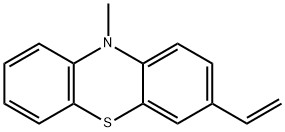 10-甲基-3-乙烯基-10H-吩噻嗪 结构式