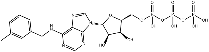 6-(3-MeBn)-ATP,215321-95-2,结构式