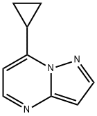 7-Cyclopropylpyrazolo[1,5-a]pyrimidine,2153262-28-1,结构式