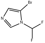 5-溴-1-(二氟甲基)-1H-咪唑,2155856-20-3,结构式