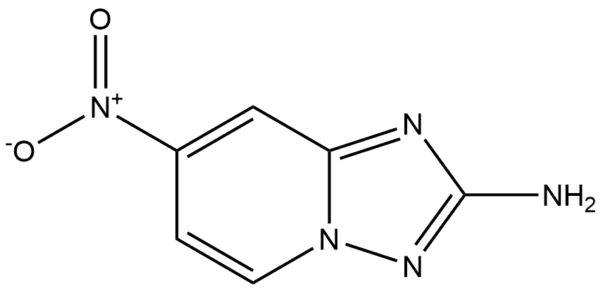 7-Nitro[1,2,4]triazolo[1,5-a]pyridin-2-amine Structure