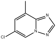 [1,2,4]Triazolo[1,5-a]pyridine, 6-chloro-8-methyl- Structure