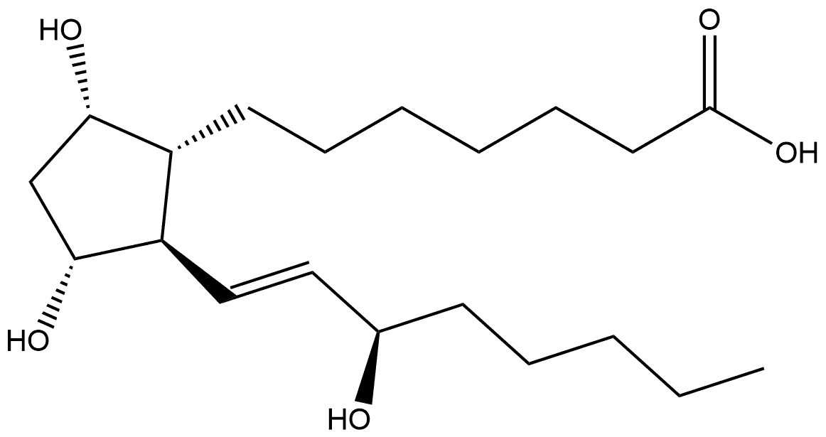 15(R)-Prostaglandin F1α,21562-54-9,结构式