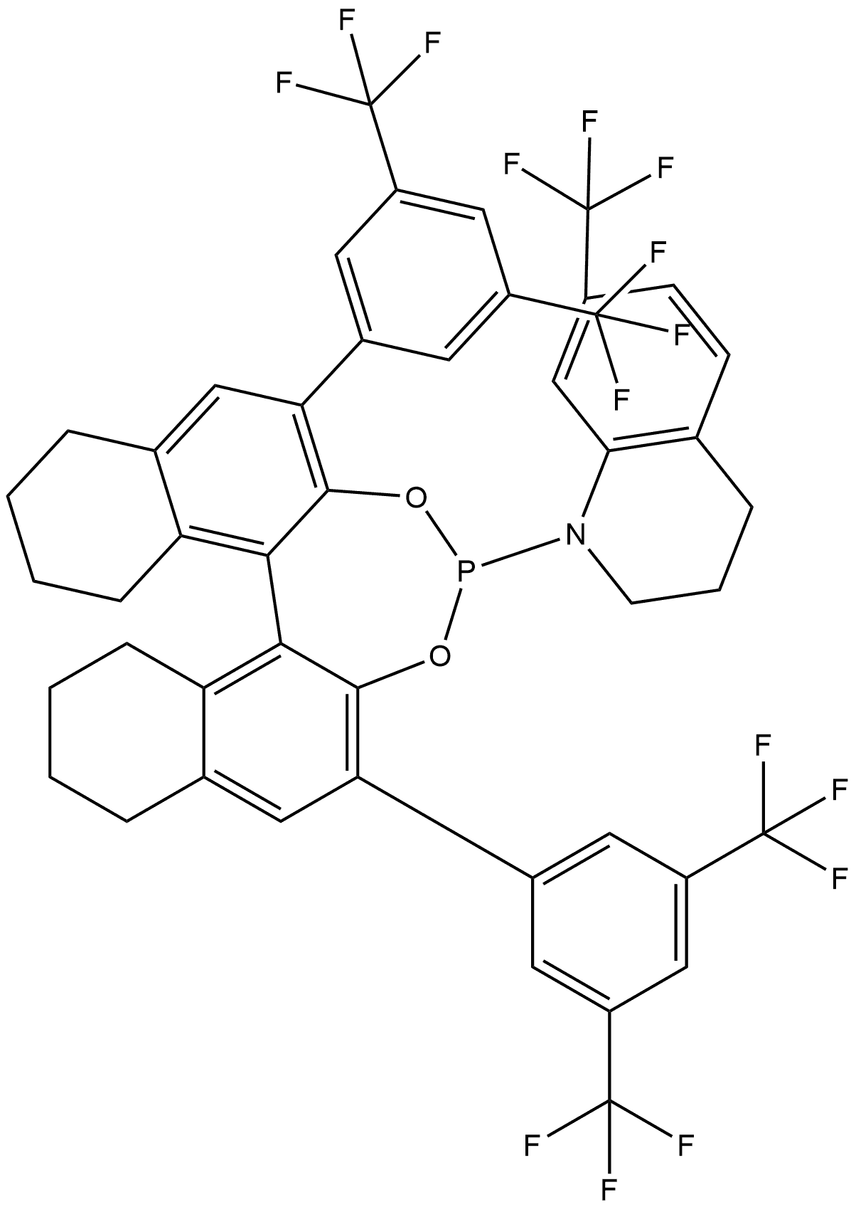 2157435-18-0 (11BR)-1-(2,6-双(3,5-双(三氟甲基)苯基)-8,9,10,11,12,13,14,15-八氢联萘并[2,1-D:1',2'-F][1,3,2]二氧磷杂-4-基)-7-(三氟甲基)-1,2,3,4-四氢喹啉
