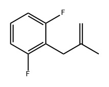 Benzene, 1,3-difluoro-2-(2-methyl-2-propen-1-yl)- Structure