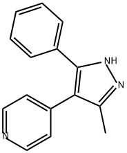 Pyridine, 4-(3-methyl-5-phenyl-1H-pyrazol-4-yl)-