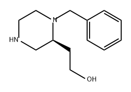 (S)-2-(1-苄基哌嗪-2-基)乙烷-1-醇 结构式