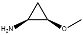 Cyclopropanamine, 2-methoxy-, (1S,2R)- Structure