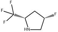 Pyrrolidine, 4-fluoro-2-(trifluoromethyl)-, (2S,4S)-|