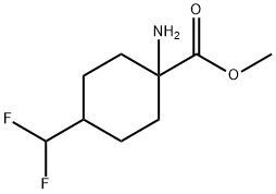 2166555-73-1 1-氨基-4-(二氟甲基)环己烷-1-甲酸甲酯