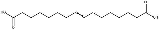 8-Hexadecenedioic acid Structure