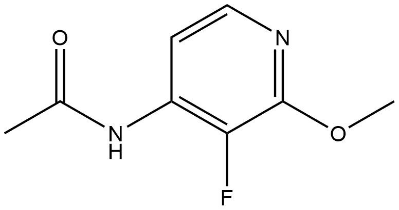 N-(3-Fluoro-2-methoxy-4-pyridinyl)acetamide|N-(3-FLUORO-2-METHOXY-4-PYRIDINYL)ACETAMIDE