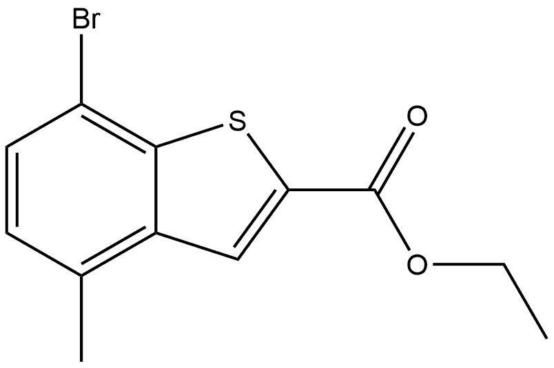 2167063-58-1 Ethyl 7-bromo-4-methylbenzo[b]thiophene-2-carboxylate