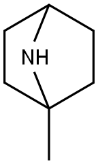 7-Azabicyclo[2.2.1]heptane, 1-methyl- Struktur