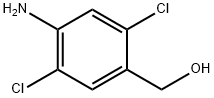 Benzenemethanol, 4-amino-2,5-dichloro- 化学構造式