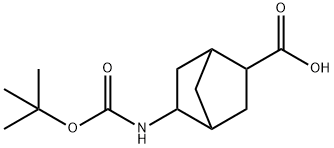 5-((叔丁氧羰基)氨基)双环[2.2.1]庚烷-2-羧酸,2167467-26-5,结构式