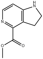 methyl 1H,2H,3H-pyrrolo[3,2-c]pyridine-4-carboxylate,2167660-30-0,结构式