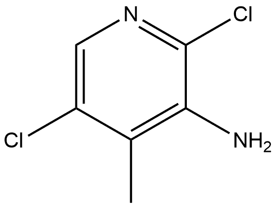 2,5-dichloro-4-methylpyridin-3-amine Structure