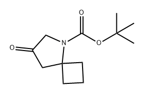 5-Azaspiro[3.4]octane-5-carboxylic acid, 7-oxo-, 1,1-dimethylethyl ester Struktur