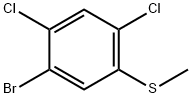 (5-Bromo-2,4-dichlorophenyl)(methyl)sulfane,2168080-57-5,结构式