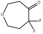 5,5-difluorooxepan-4-one Structure