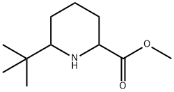 methyl 6-tert-butylpiperidine-2-carboxylate Structure