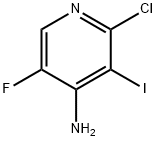 2-氯-5-氟-3-碘吡啶-4-胺, 2168437-66-7, 结构式