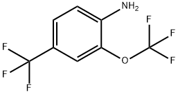 2-Trifluoromethoxy-4-(trifluoromethyl)aniline Structure