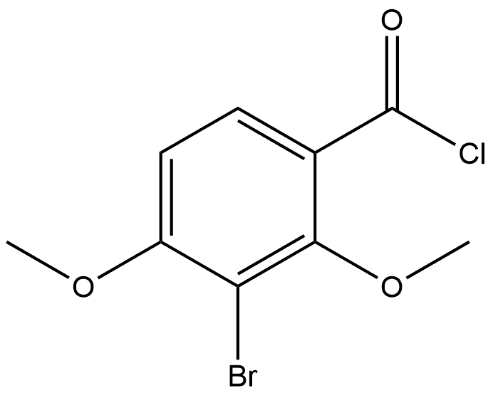 2168710-23-2 3-Bromo-2,4-dimethoxybenzoyl chloride