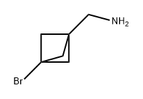 Bicyclo[1.1.1]pentane-1-methanamine, 3-bromo- 结构式