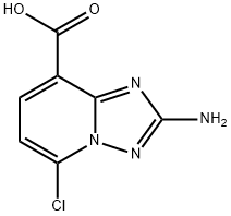 2-amino-5-chloro-[1,2,4]triazolo[1,5-a]pyridine-8-carboxylic acid|2168935-64-4