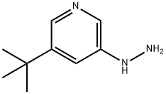 2168993-48-2 Pyridine, 3-(1,1-dimethylethyl)-5-hydrazinyl-