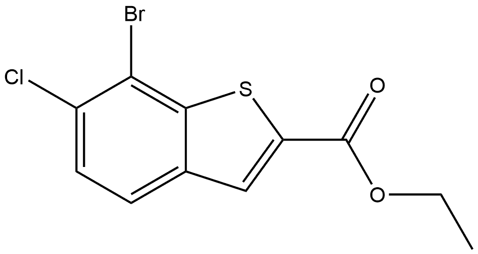 Ethyl 7-bromo-6-chlorobenzo[b]thiophene-2-carboxylate|