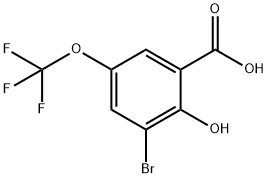 2169296-85-7 3-Bromo-2-hydroxy-5-(trifluoromethoxy)benzoic acid