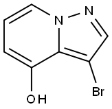Pyrazolo[1,5-a]pyridin-4-ol, 3-bromo- Structure