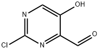 4-Pyrimidinecarboxaldehyde, 2-chloro-5-hydroxy- 结构式